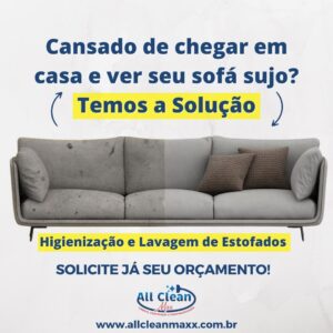 Higienização e Lavagem de Estofados