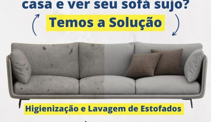 Higienização e Lavagem de Estofados