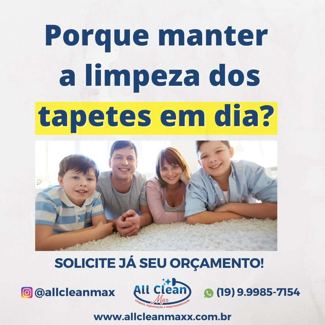 Limpeza e Impermeabilização de Tapetes